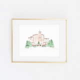 Broadmoor Watercolor Art Print-SQ3754384