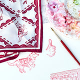 Maroon Gameday Silk Scarf