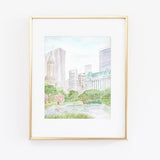 New York Central Park Art Print-SQ1384755