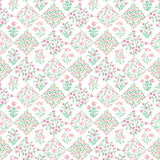 Patchwork Floral Wallpaper