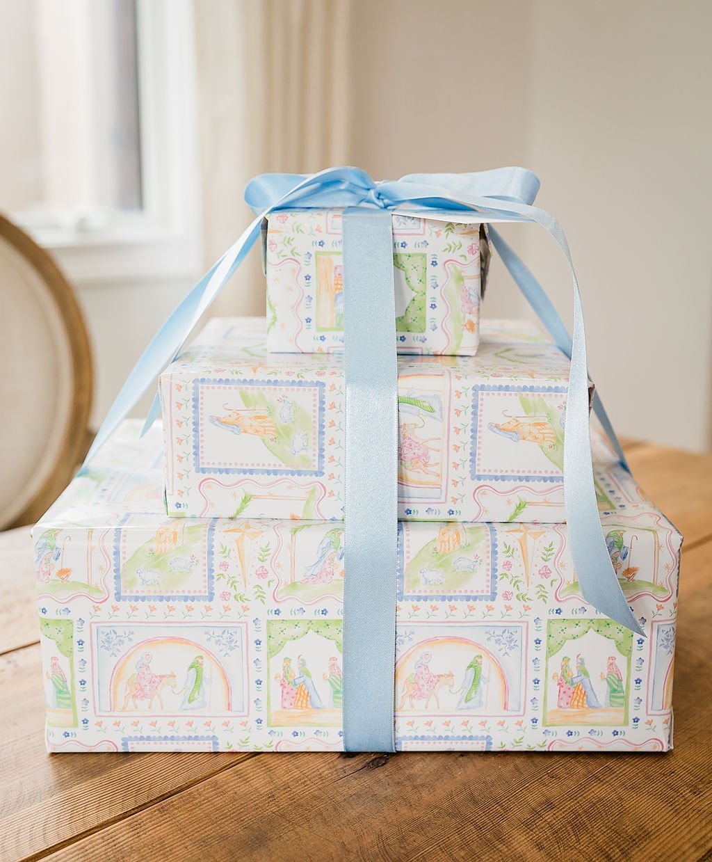 Journey to the Star (Nativity) Wrapping Paper