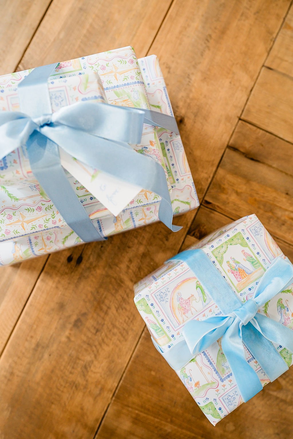Journey to the Star (Nativity) Wrapping Paper