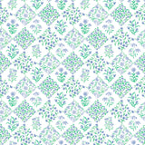 Patchwork Floral Wallpaper