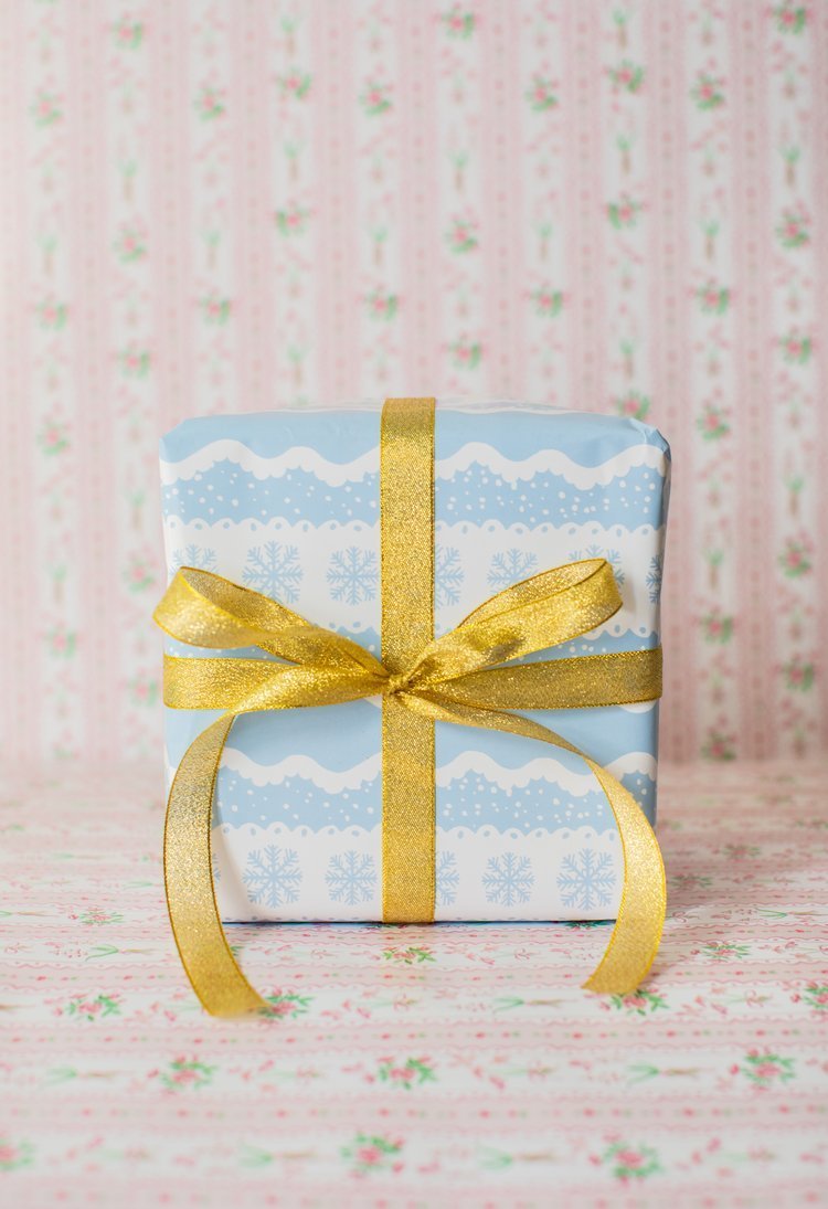 Snowflake Wrapping Paper