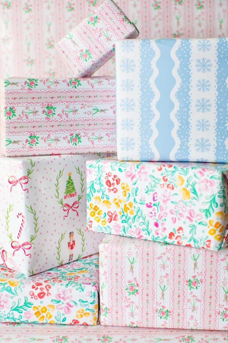 Snowflake Wrapping Paper