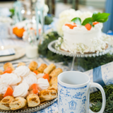 Winter Toile Mug