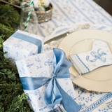 Winter Toile Wrapping Paper