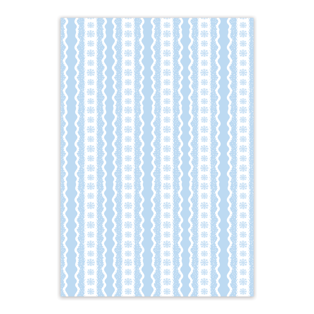 Snowflake Wrapping Paper