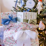 Floral Stripe Wrapping Paper