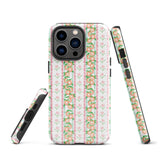 iPhone Case: Citrus Trellis in Clementine-665F6814A2217_iPhone-15-Pro-Max