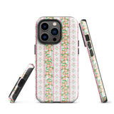 iPhone Case: Citrus Trellis in Clementine-665F6814A2217_iPhone-15-Pro-Max