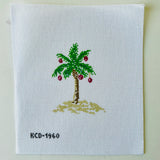 Chirstmas Palm Tree Canvas