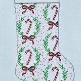 Candy Cane Stocking Canvas