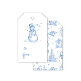 Winter Wonderland Toile Gift Tags
