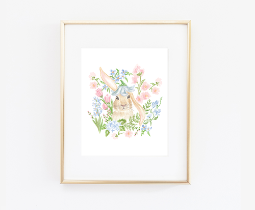 Bunny Art Print-SQ2155303