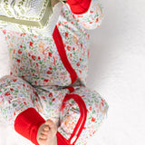 The Woodlands Christmas Zipper Onesie