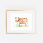 Cow Art Print-SQ0983728