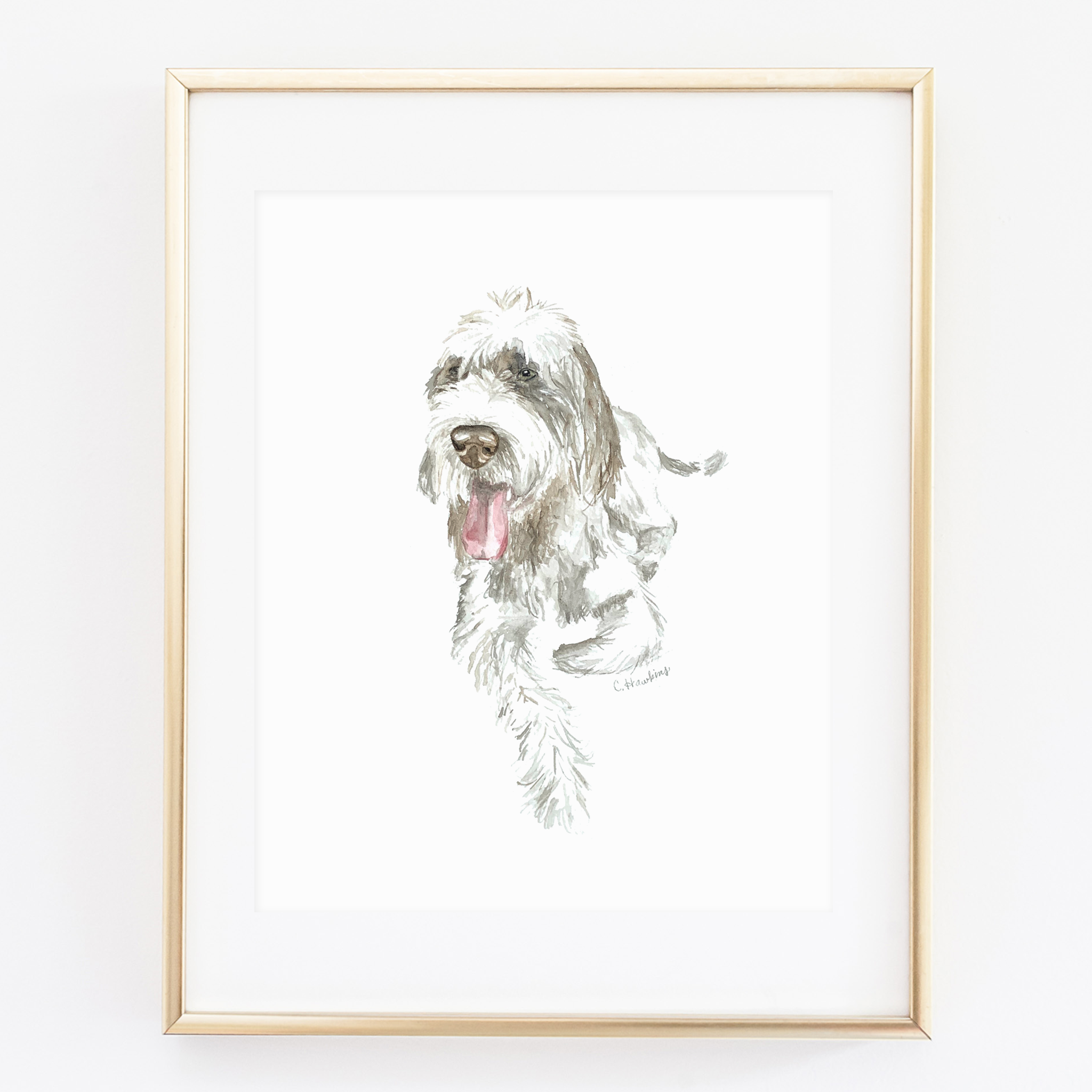 Dog Watercolor-SQ5534218