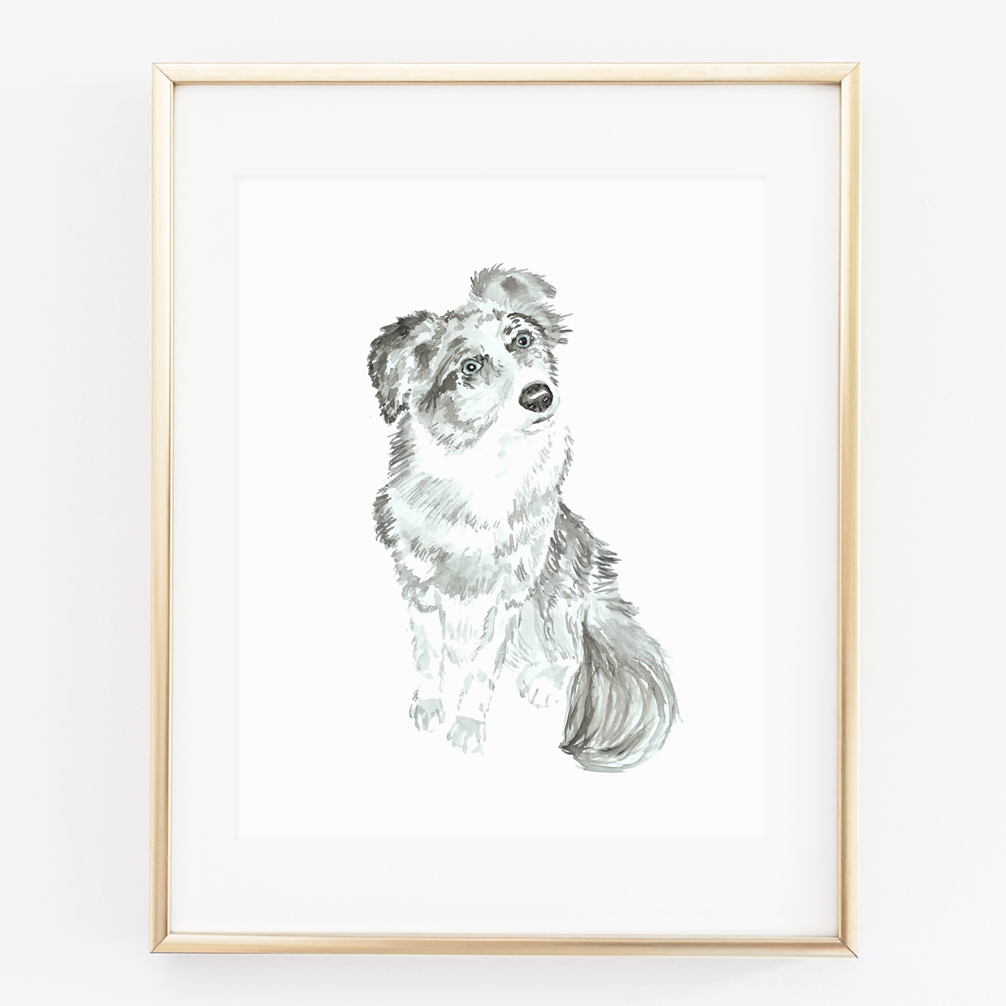 Dog Watercolor-SQ5534218