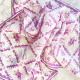 Horned Frog Silk Scarf