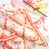 Longhorn Silk Scarf