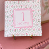 Pink Milestone Cards