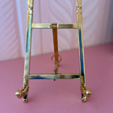 Gold Tabletop Easel