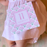 Pink Milestone Cards