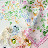 Stitching in the Garden Needlepoint Scarf