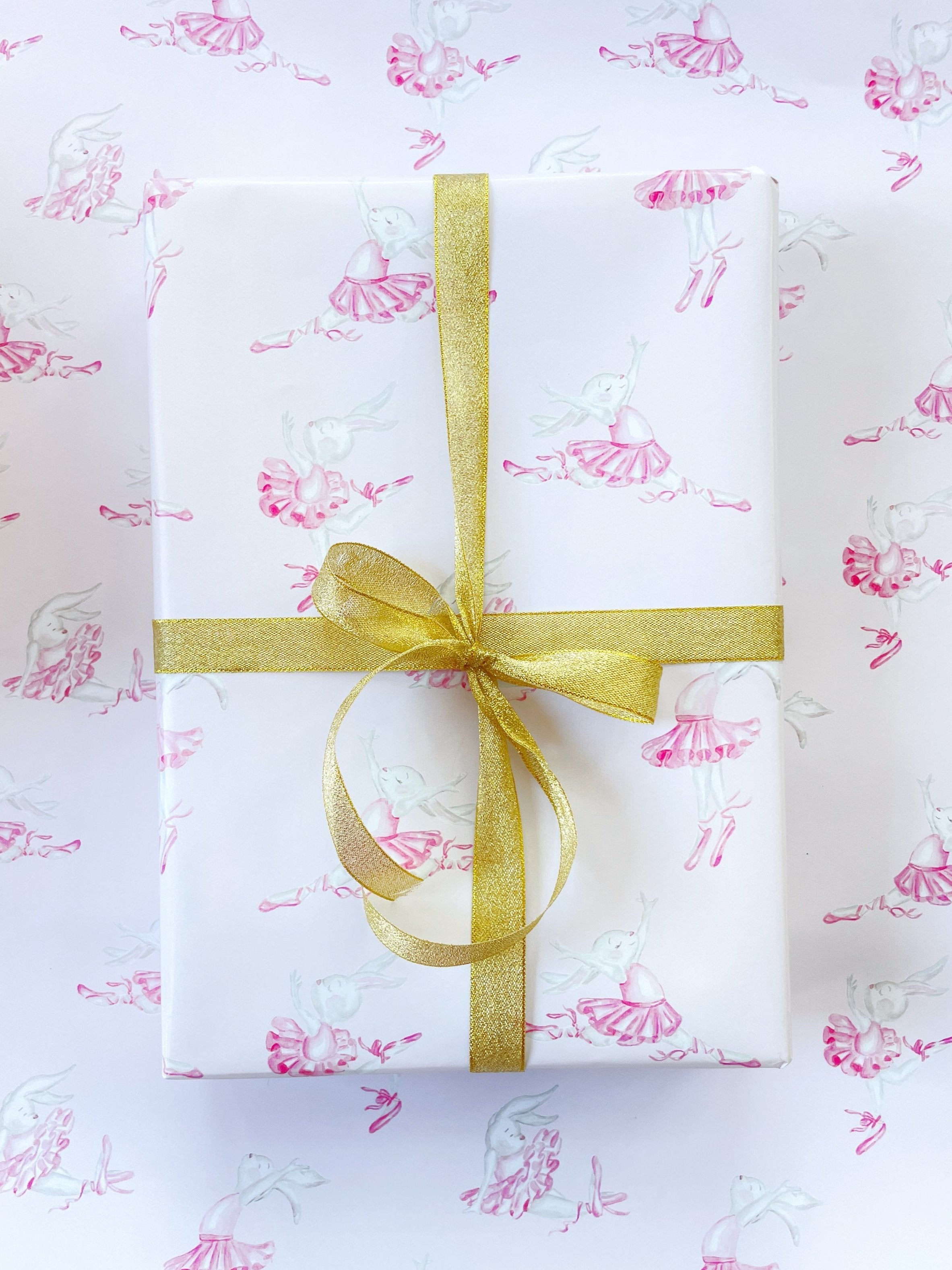 Sugarplum Bunny Wrapping Paper