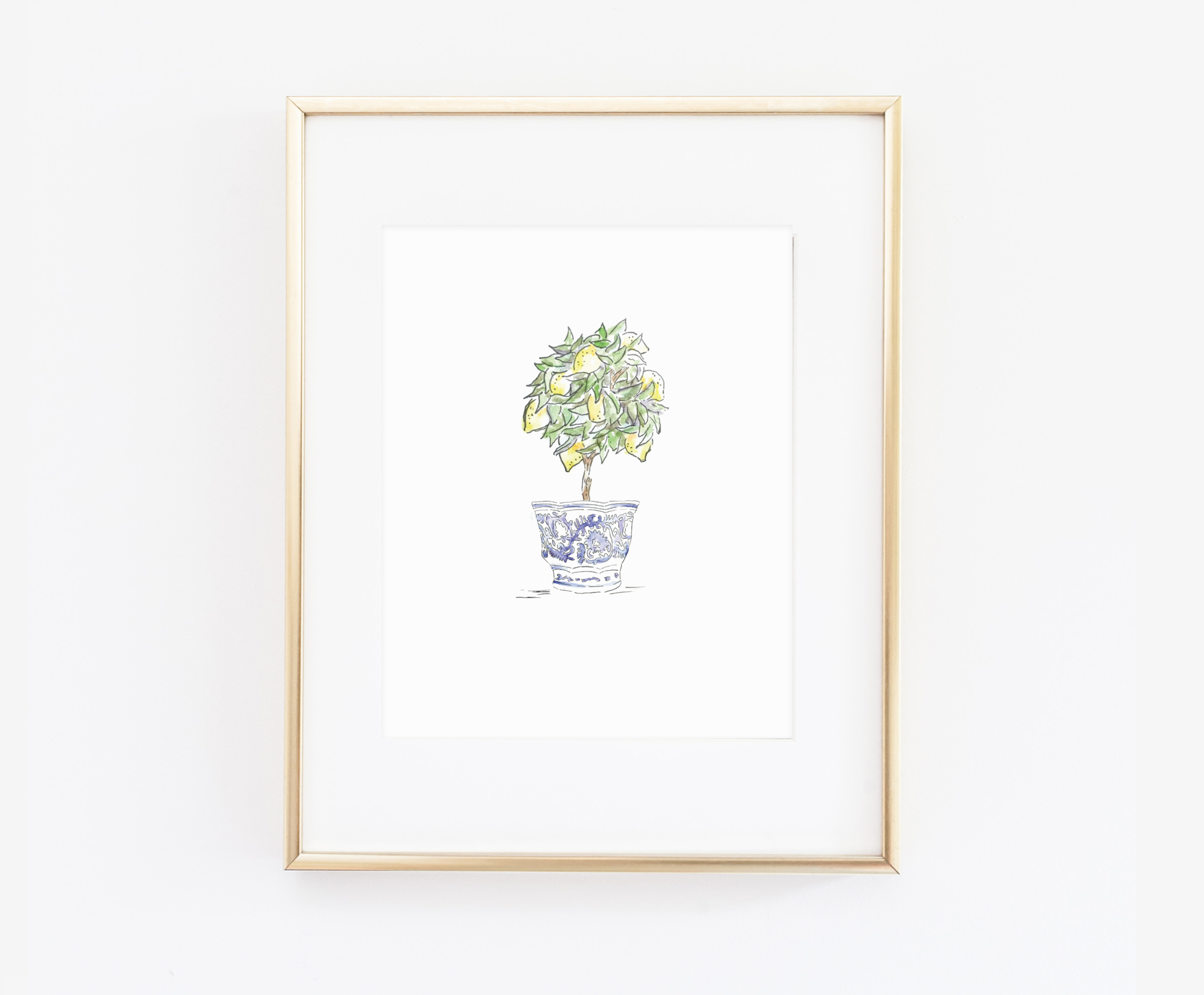 Lemon Tree Art Print-SQ3290571