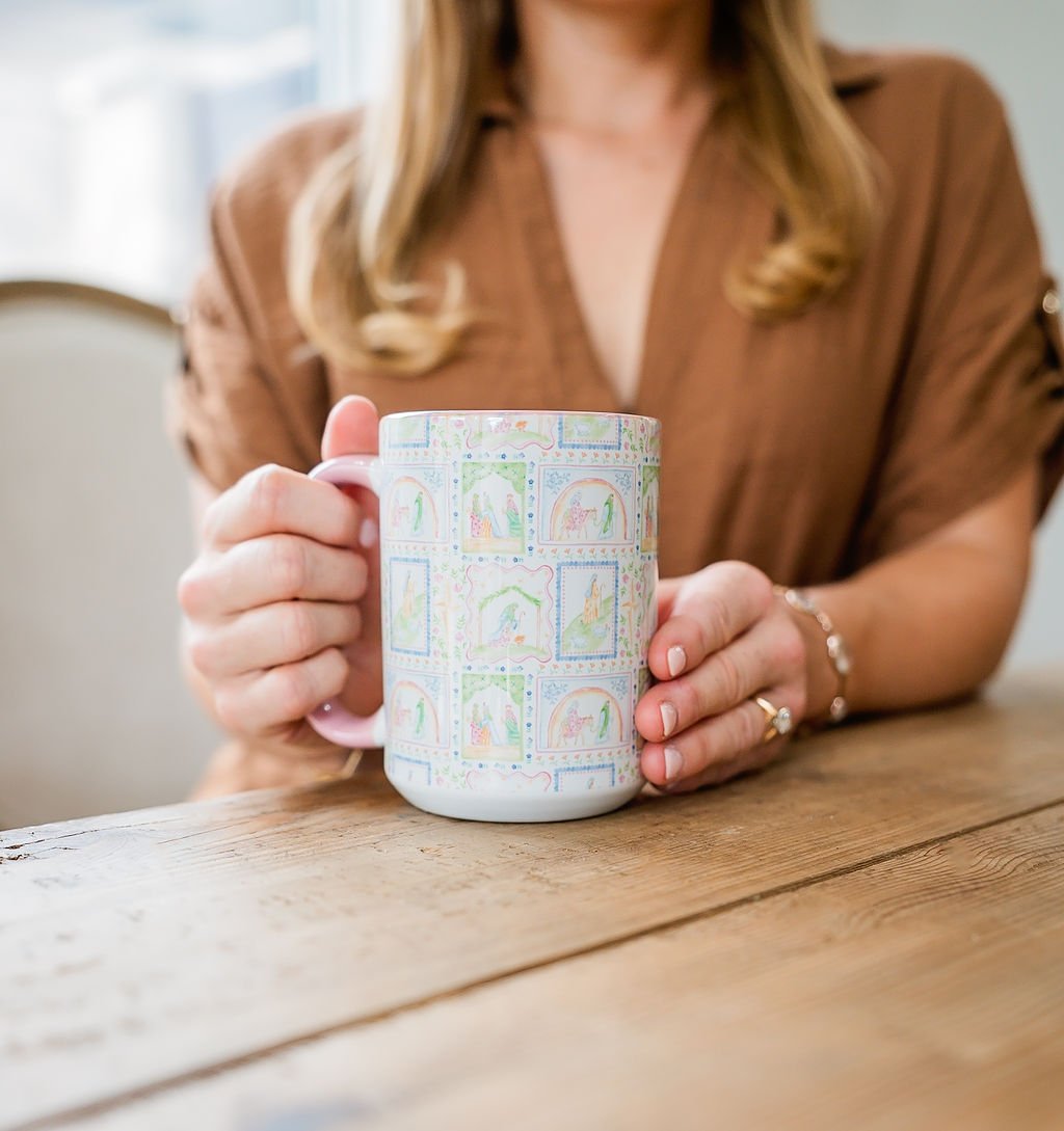 Journey to the Star Nativity Mug