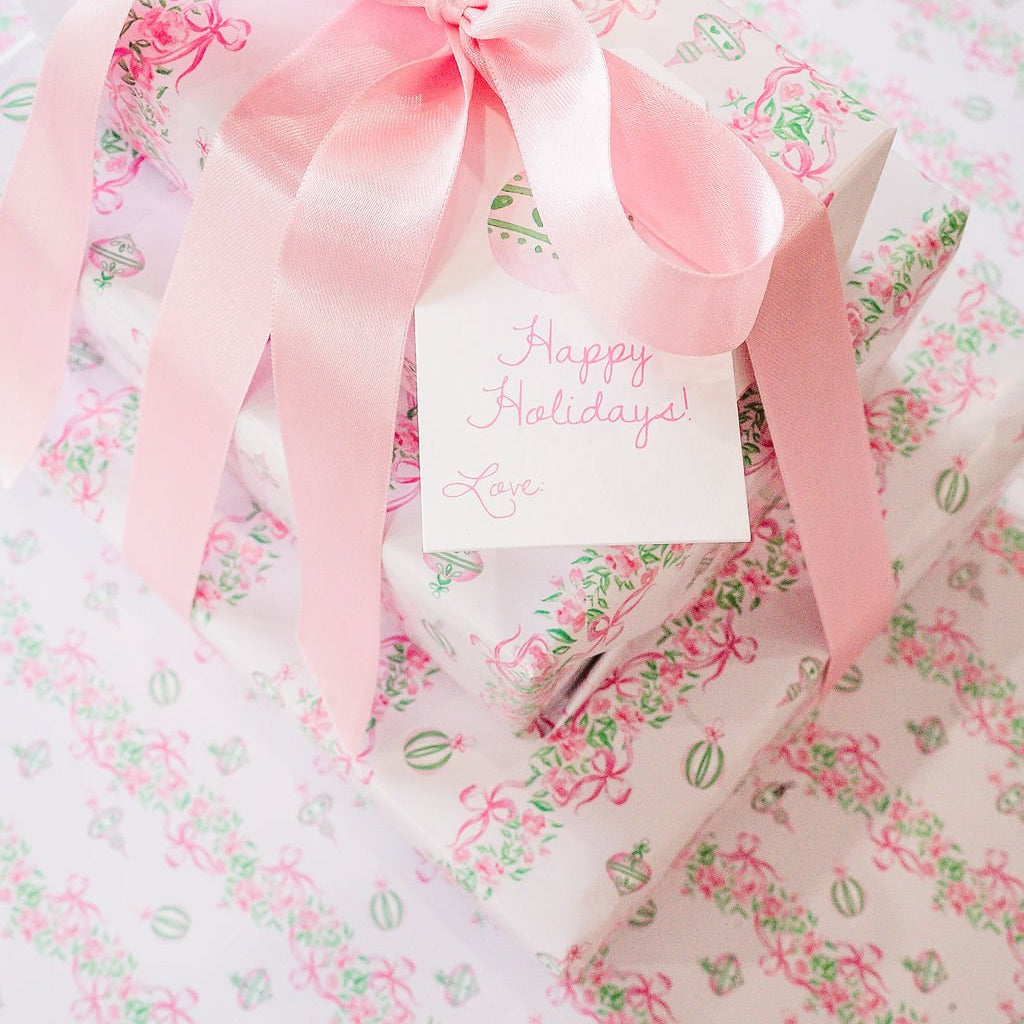 Dreaming of a Pink Christmas Wrapping Paper