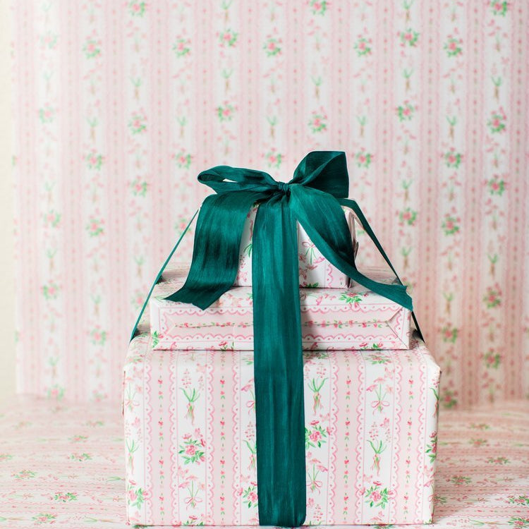 Pretty in Pink Christmas Wrapping Paper