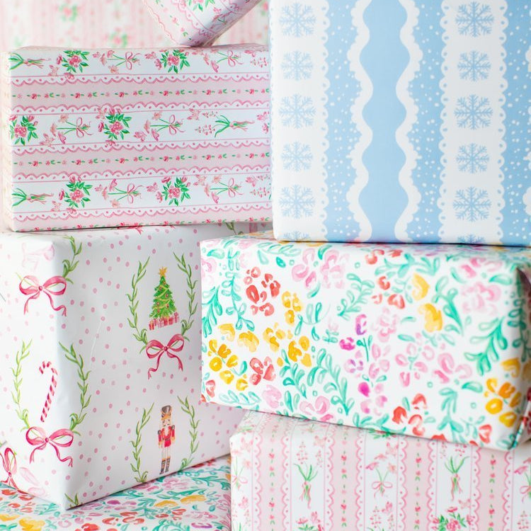 Snowflake Wrapping Paper