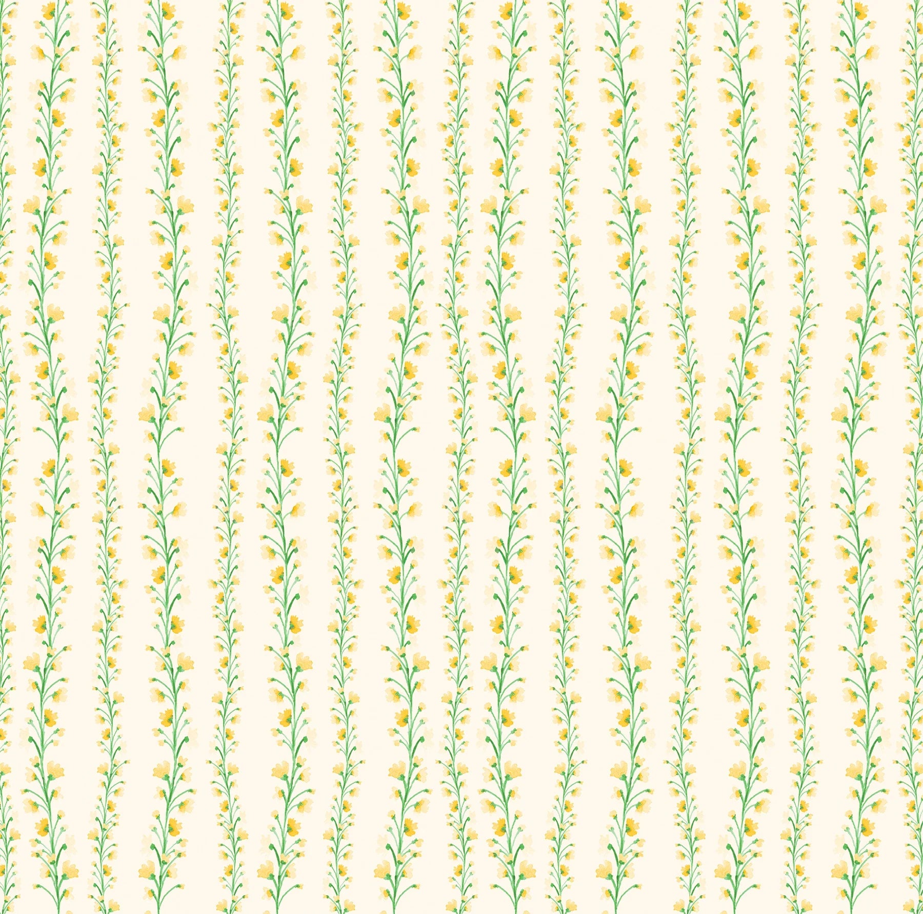 Twirling Blooms Wallpaper