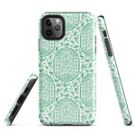 iPhone Case: Painted Porcelain in Green-666B136E9E933_iPhone-15-Pro-Max